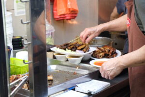 BBQ Chicken Wings Newton Food Center Singapore