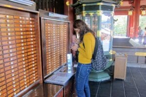 Omikuji Japanese Temple Fortune Telling