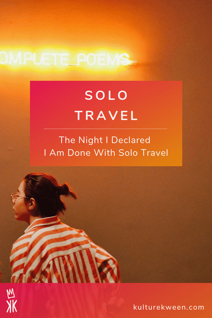 Solo Travel