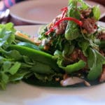 Cambodian Food Khmer Prahok Ktiss (Spicy Pork Dip)