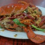 Spicy Crab Hong Kong Local Food Delicacy Dim Sum