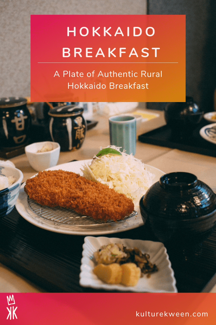 A Plate of Authentic Rural Hokkaido Breakfast