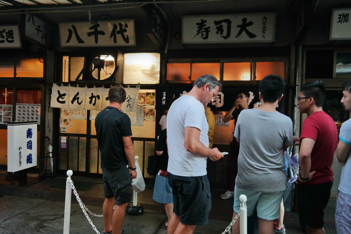 Sushi Dai Best Sushi Restaurant At Tsukiji Market Tokyo Japan