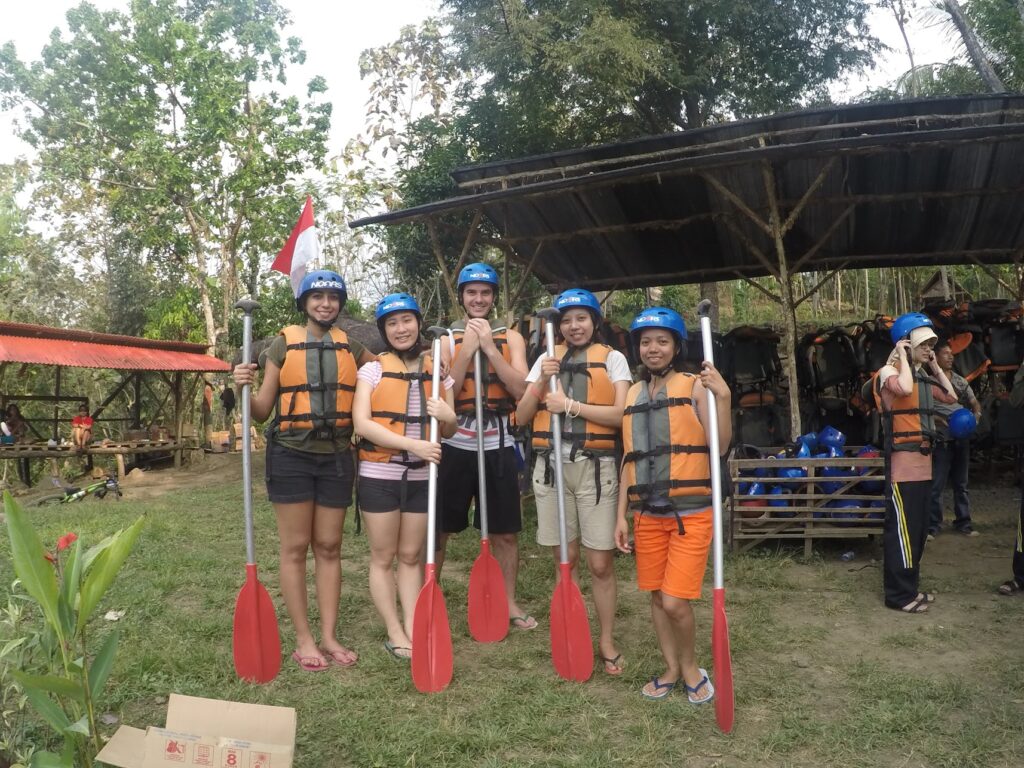 Bromo white-water rafting