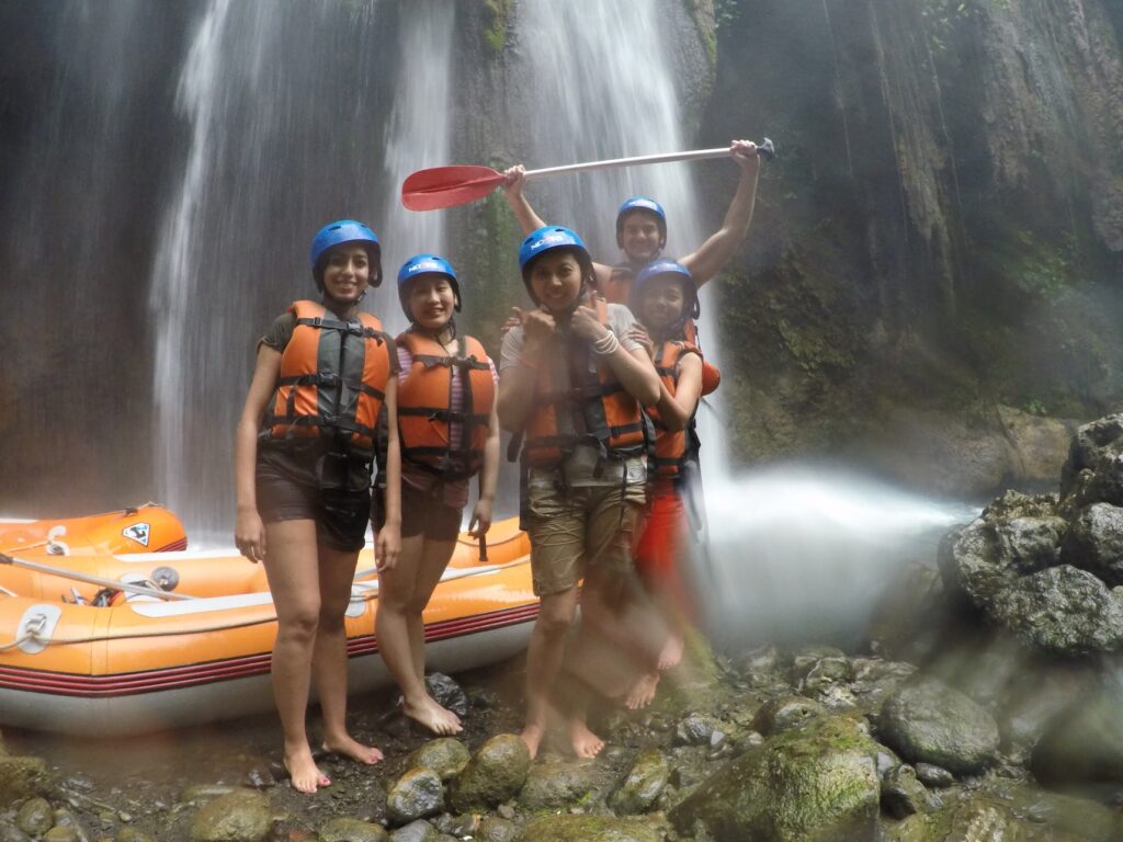 Bromo white-water rafting