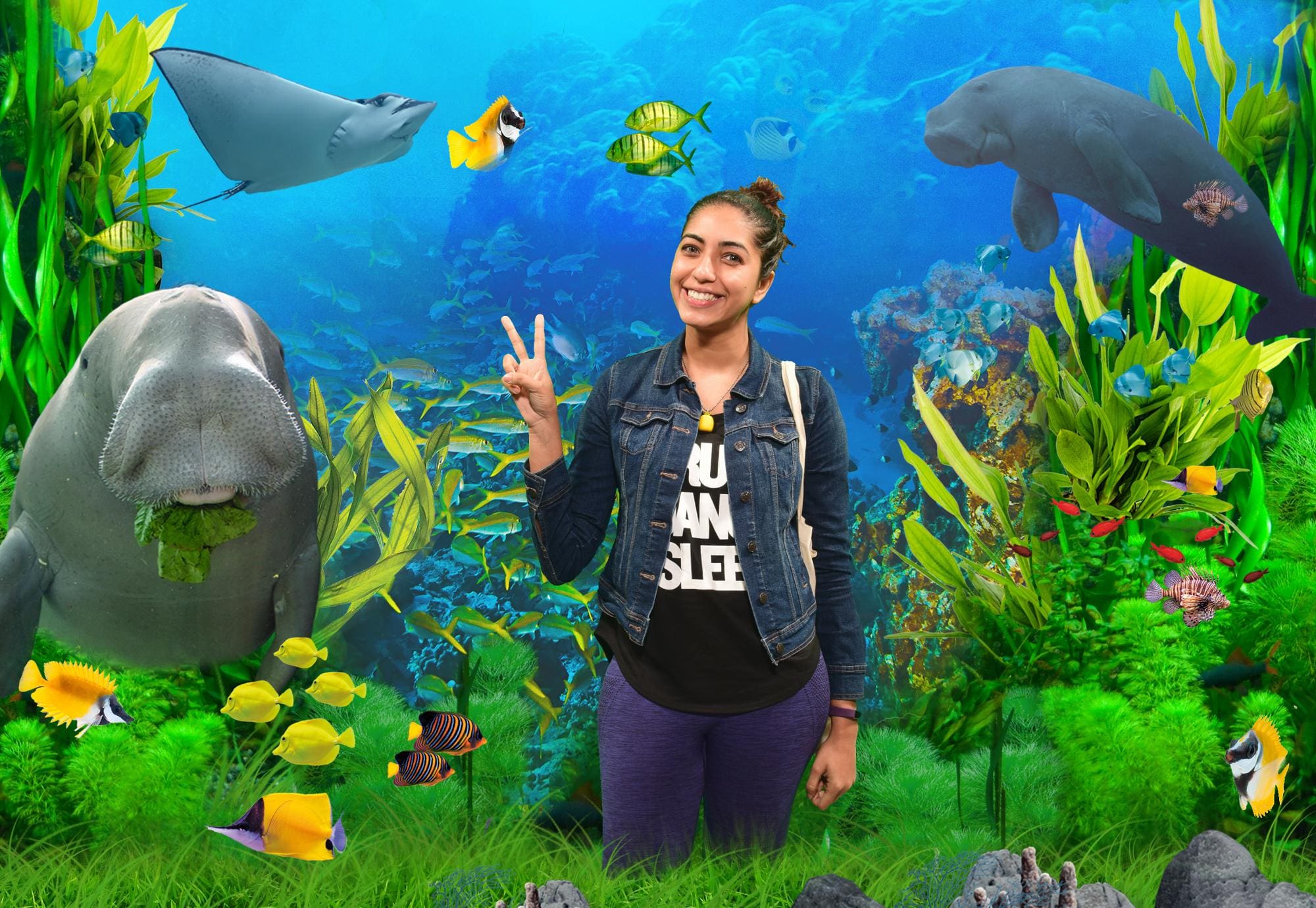 Meeting Dugong At Sydney Aquarium