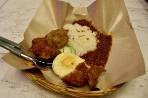 Nasi Lemak Singapore Culture Quintessential Dish