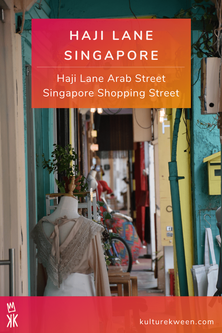 Haji Lane Arab Street Singapore Shopping Street