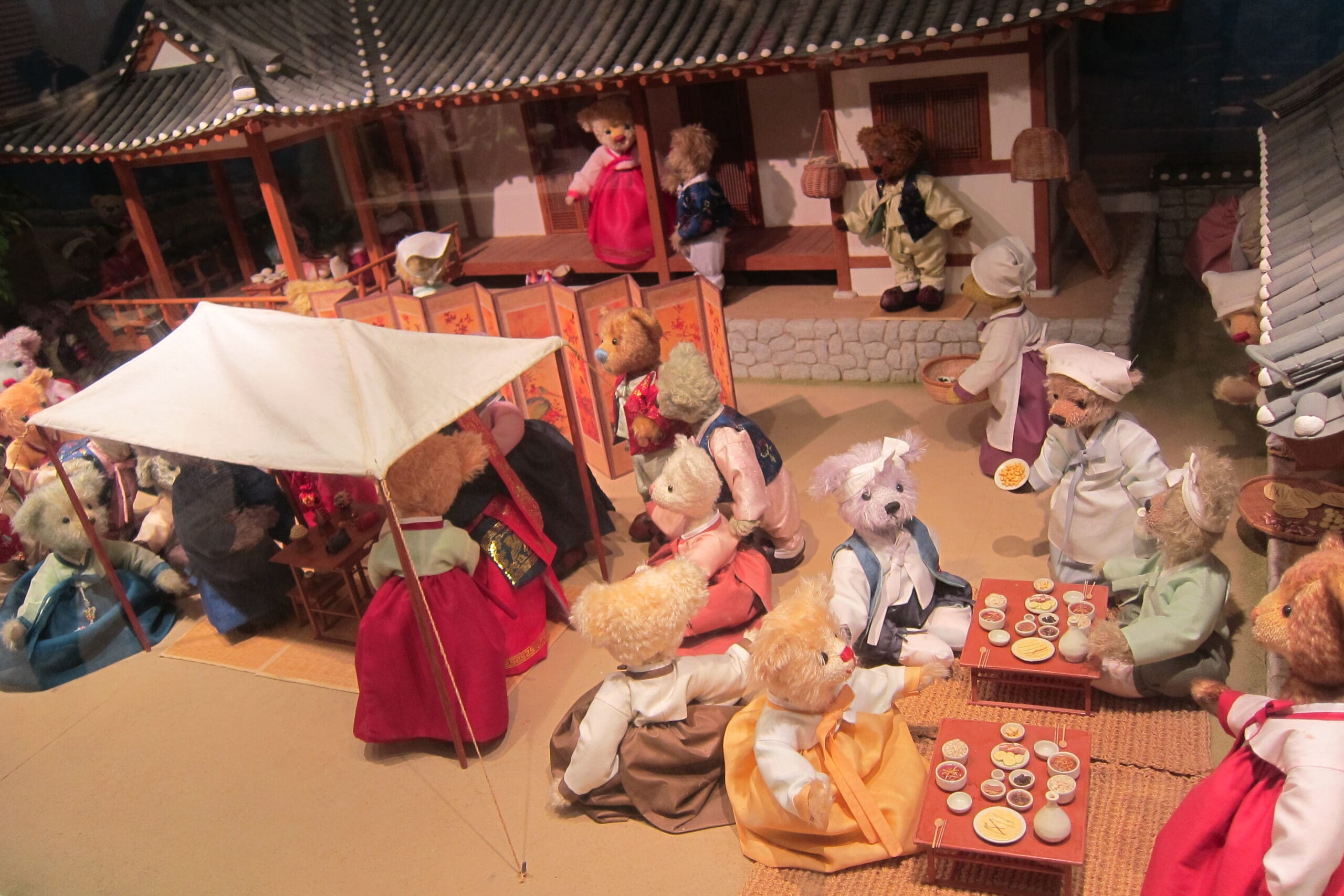 Korean Culture Teddy Bear Museum Jeju Island Korea