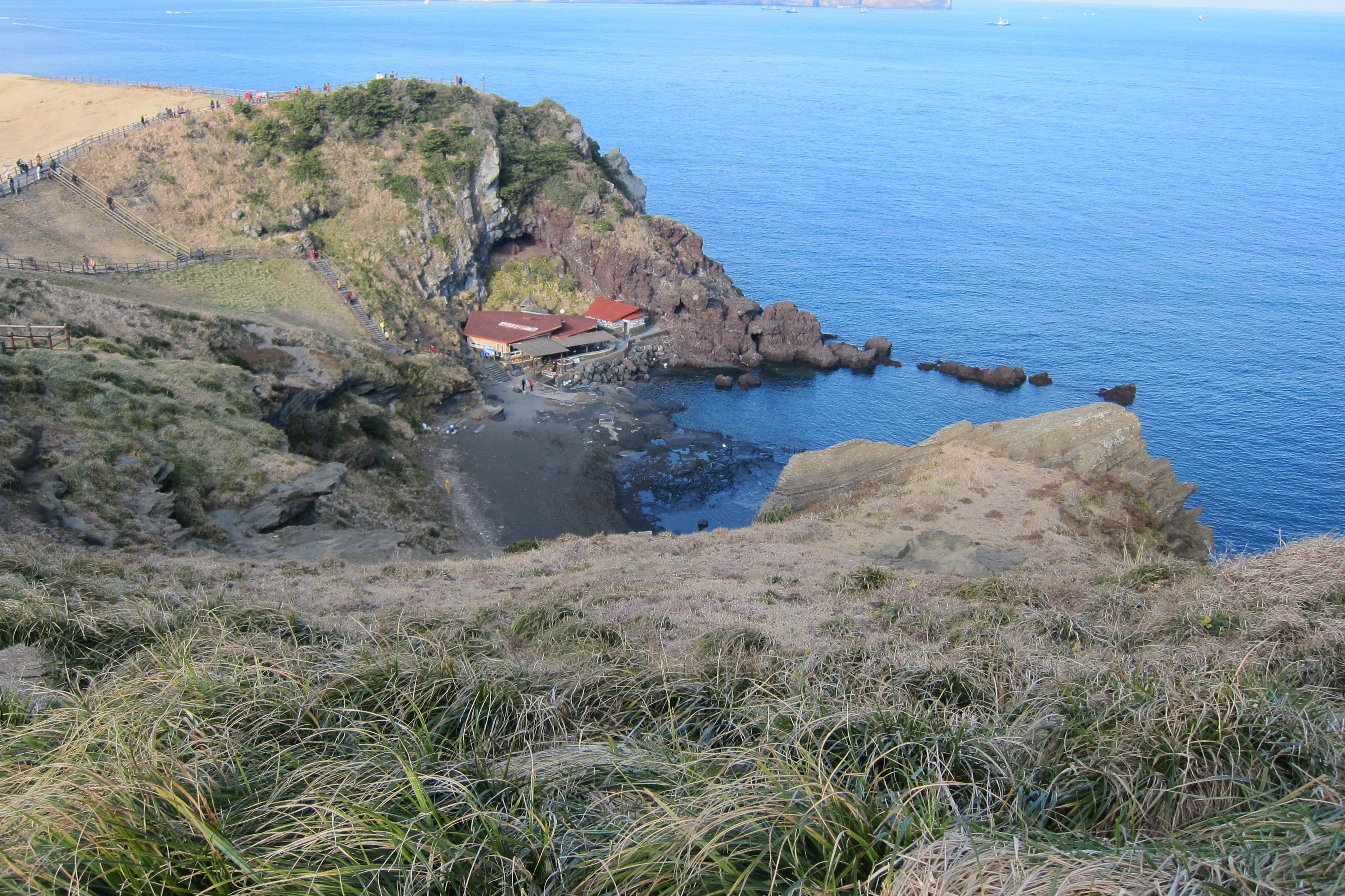 Seongsan Ilchulbong Sunrise Peak Korean Culture Jeju Island Korea