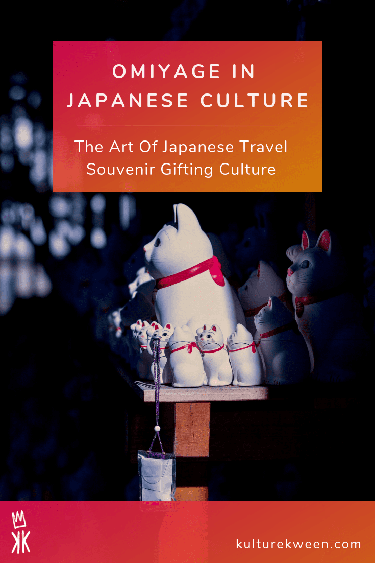 omiyage japanese culture japan