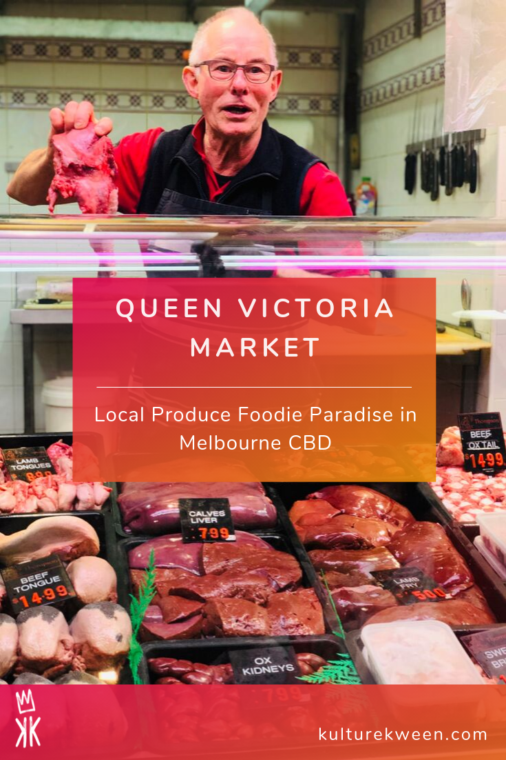 Matt Butcher Queen Victoria Market Melbourne Australia