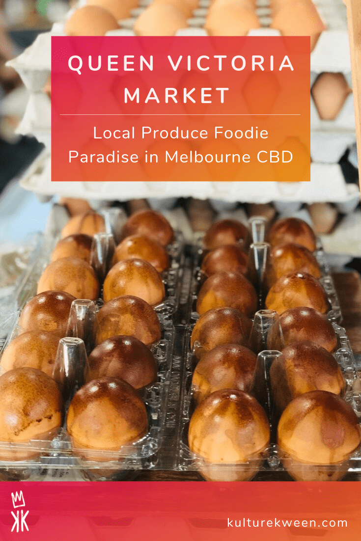 Smoked Eggs Queen Victoria Market Melbourne Australia
