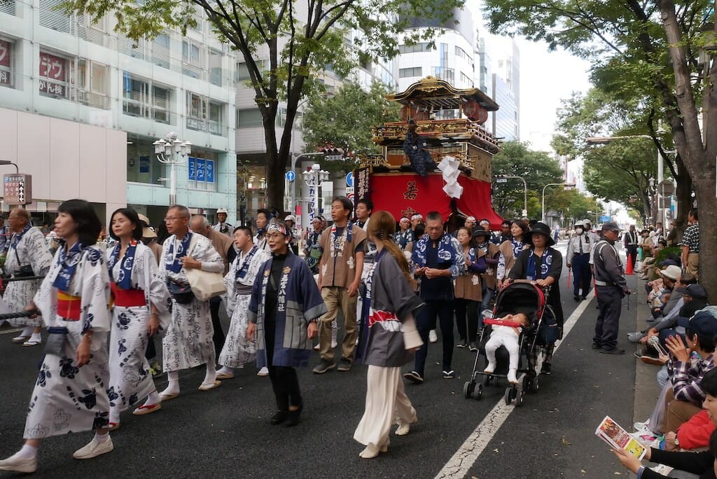 Nagoya Matsuri Portable Shrine Procession