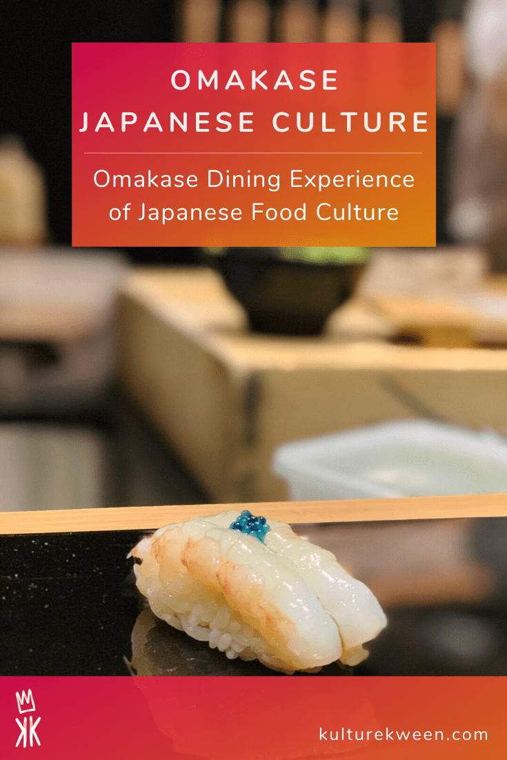 Omakase Japanese Food Culture