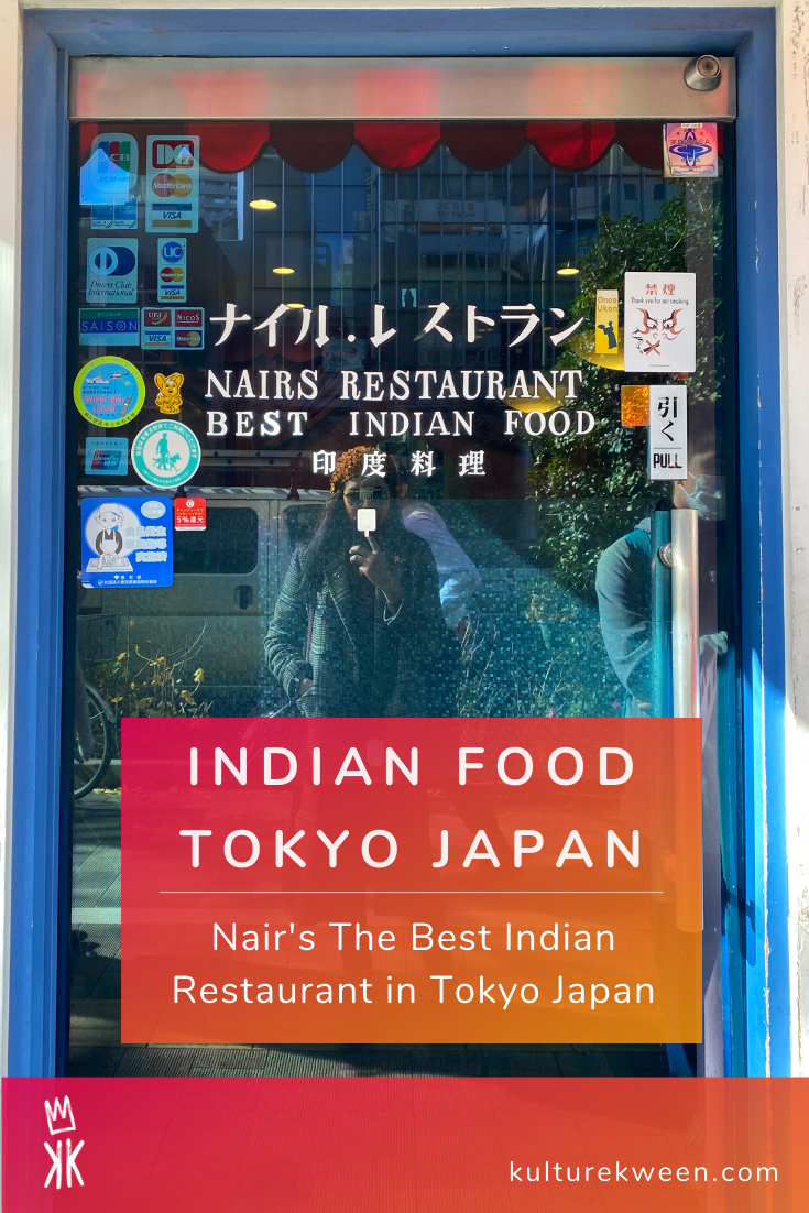 Lunch at Nair's Indian Restaurant in Tokyo Japan