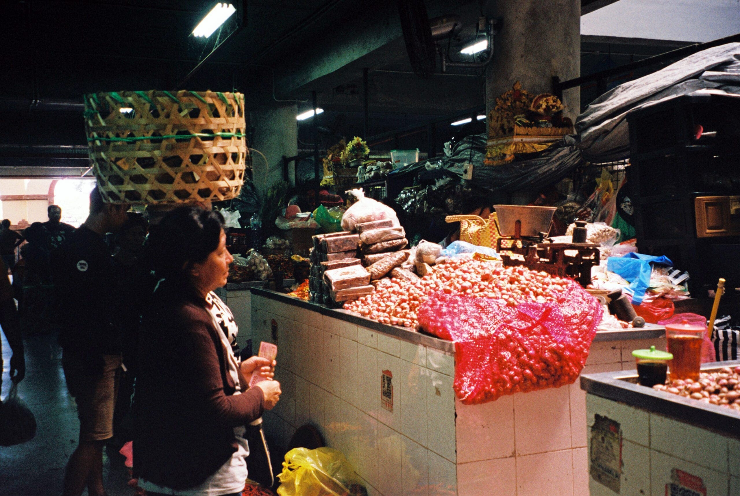 Badung Market Bali Traditional Market Indonesia