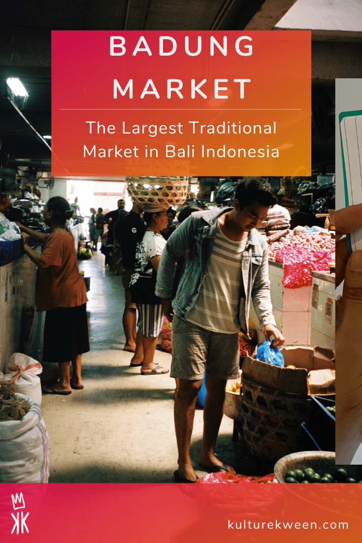 Badung Market Bali Traditional Market Indonesia