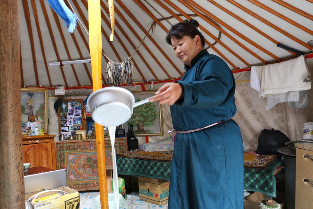 Mongolian Culture Tea suutei tsai