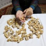 Mongolian Culture Knuckle Bones Fortune Telling