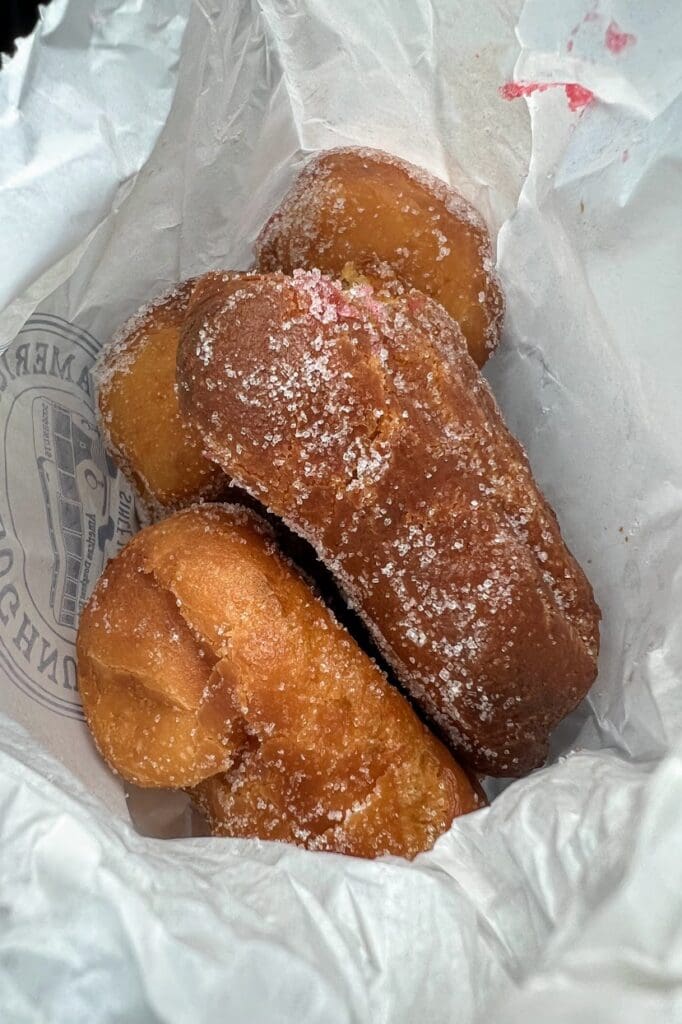 Hot Jam Donuts Queen Victoria Market