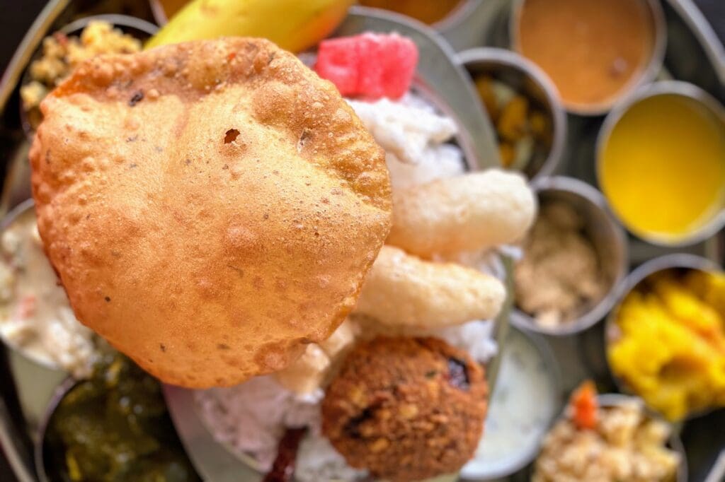 South Indian Thali Cuisine