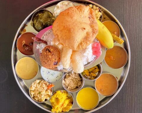 South Indian Thali Cuisine