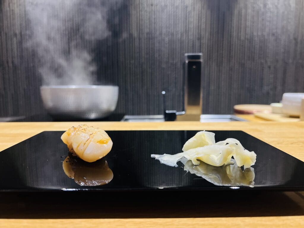 Minamishima Melbourne Omakase Sushi Japanese Hotate Scallop