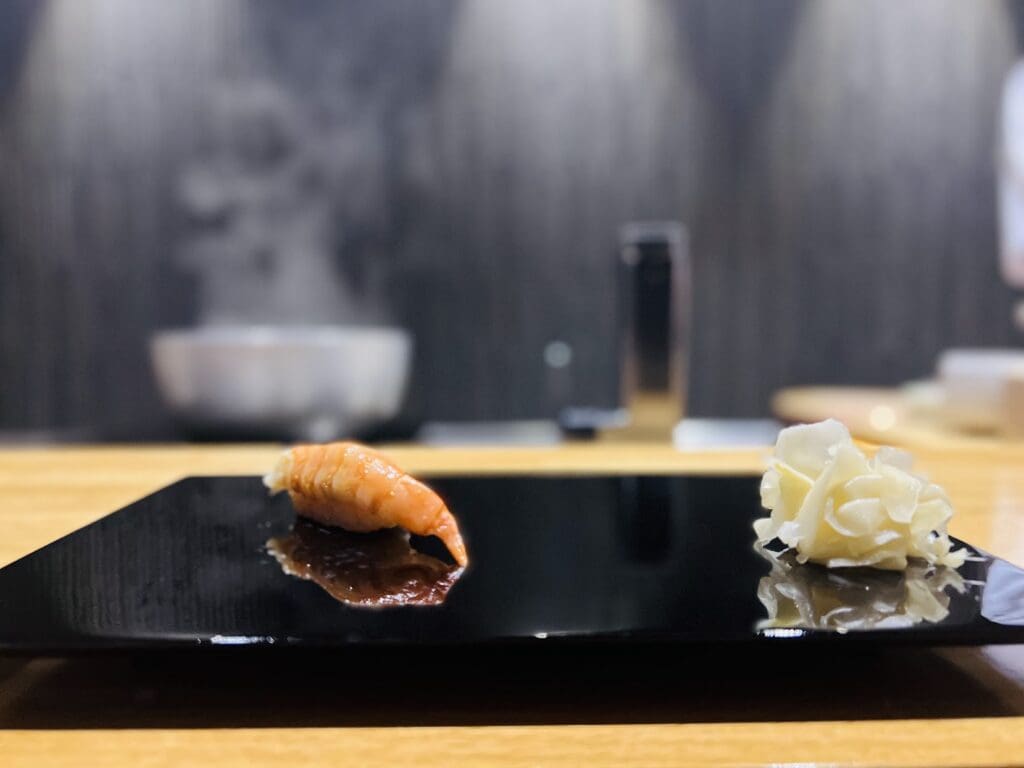 Minamishima Melbourne Omakase Sushi Japanese Ebi Paradise Prawn