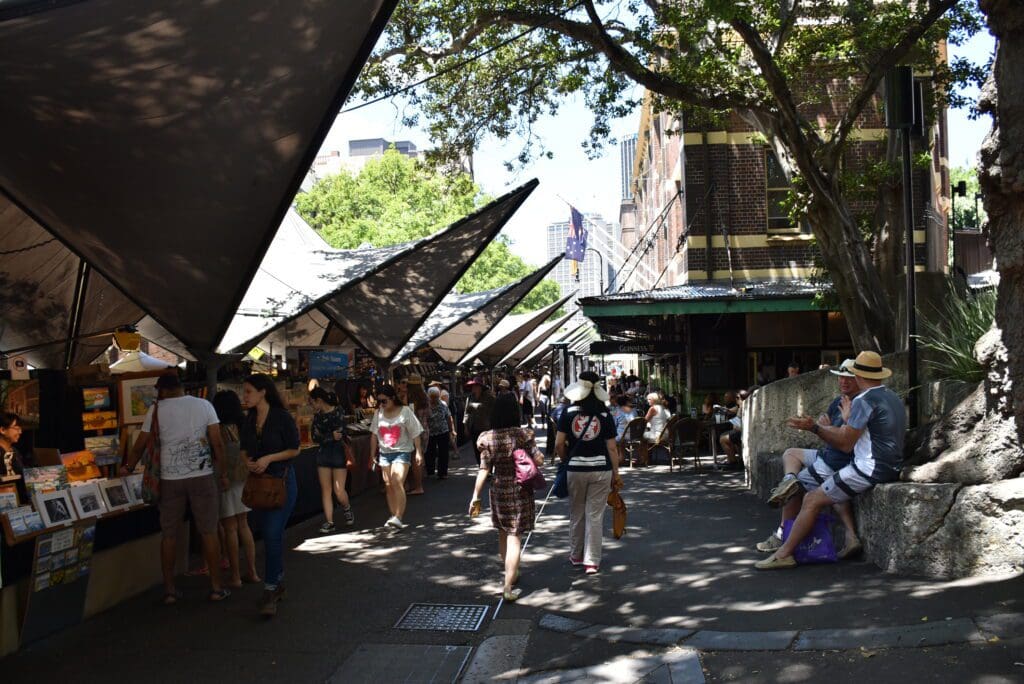 The Rocks Market Sydney