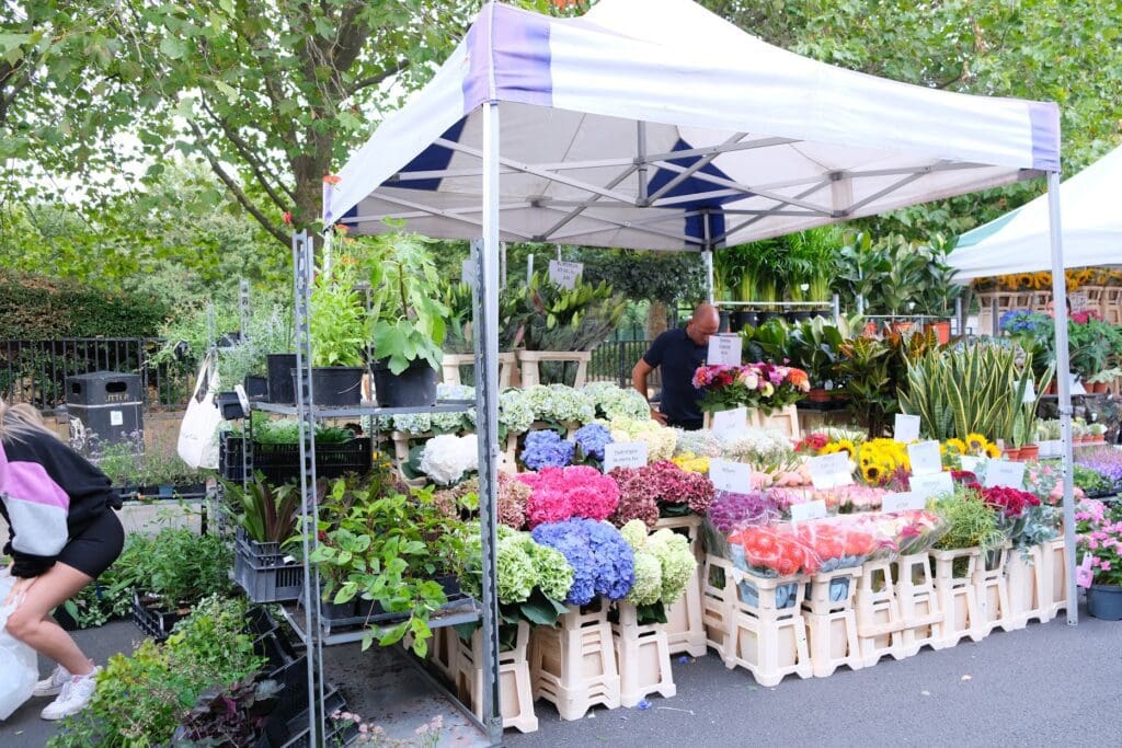 Columbia Road Flower Market London