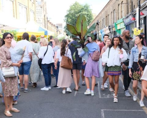 Columbia Road Flower Market London