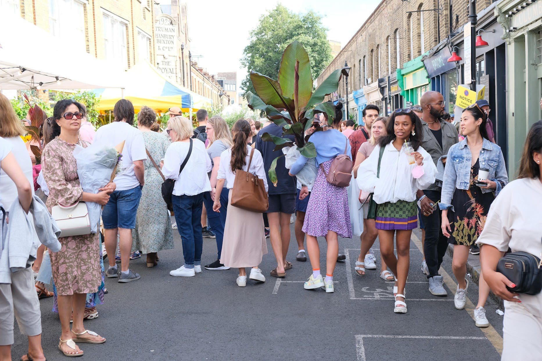 Columbia Road Flower Market London