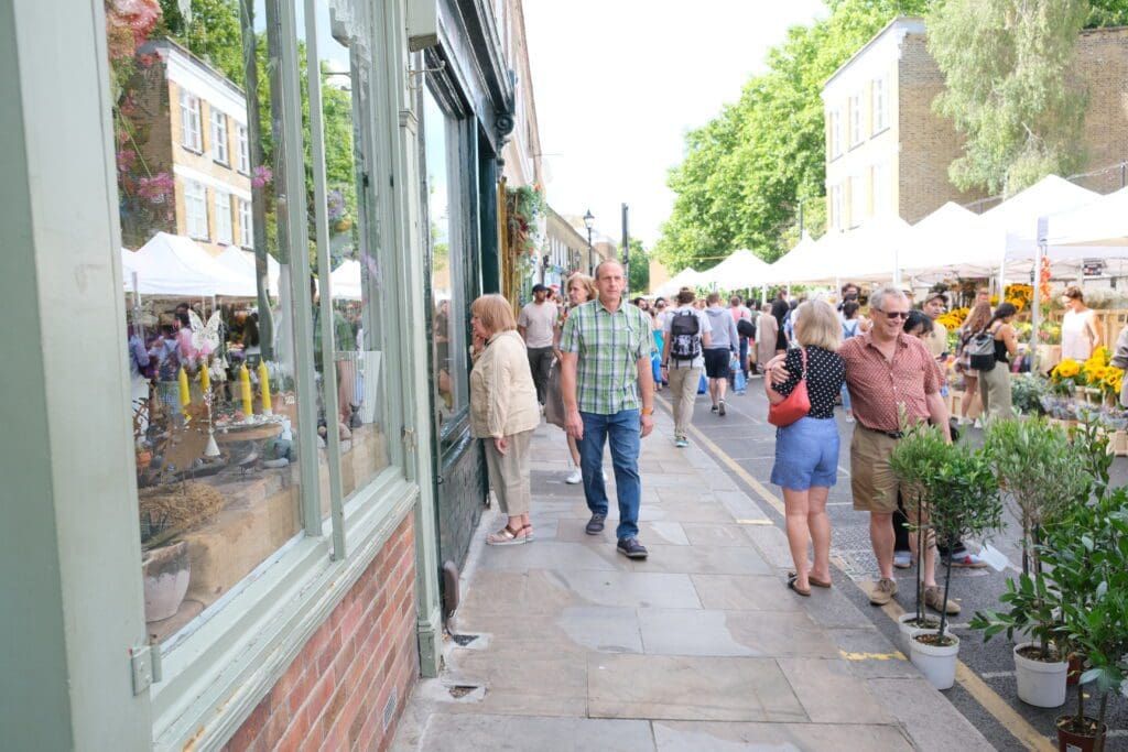 Columbia Road Flower Market London