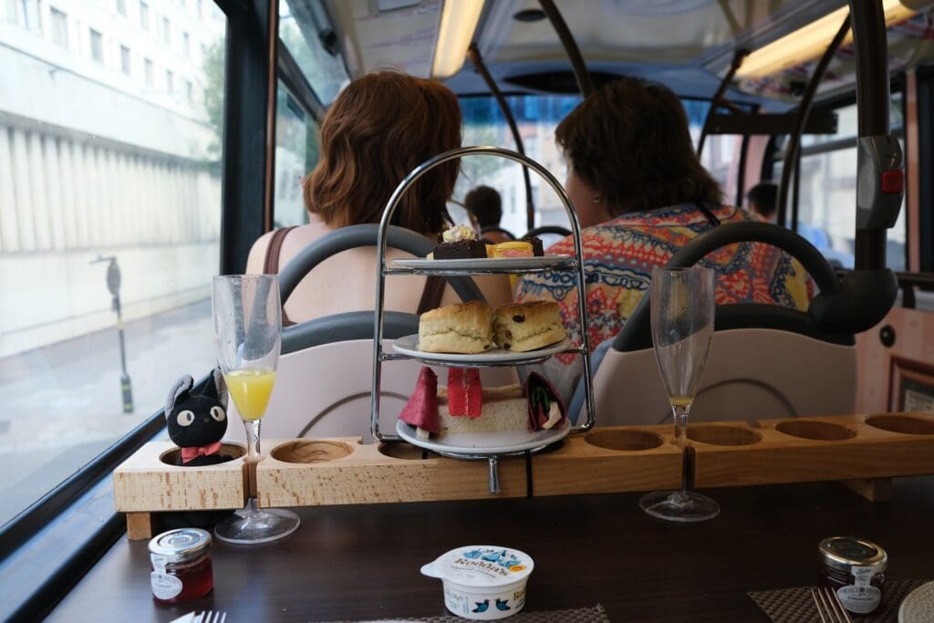 High Tea London Double Decker Bus