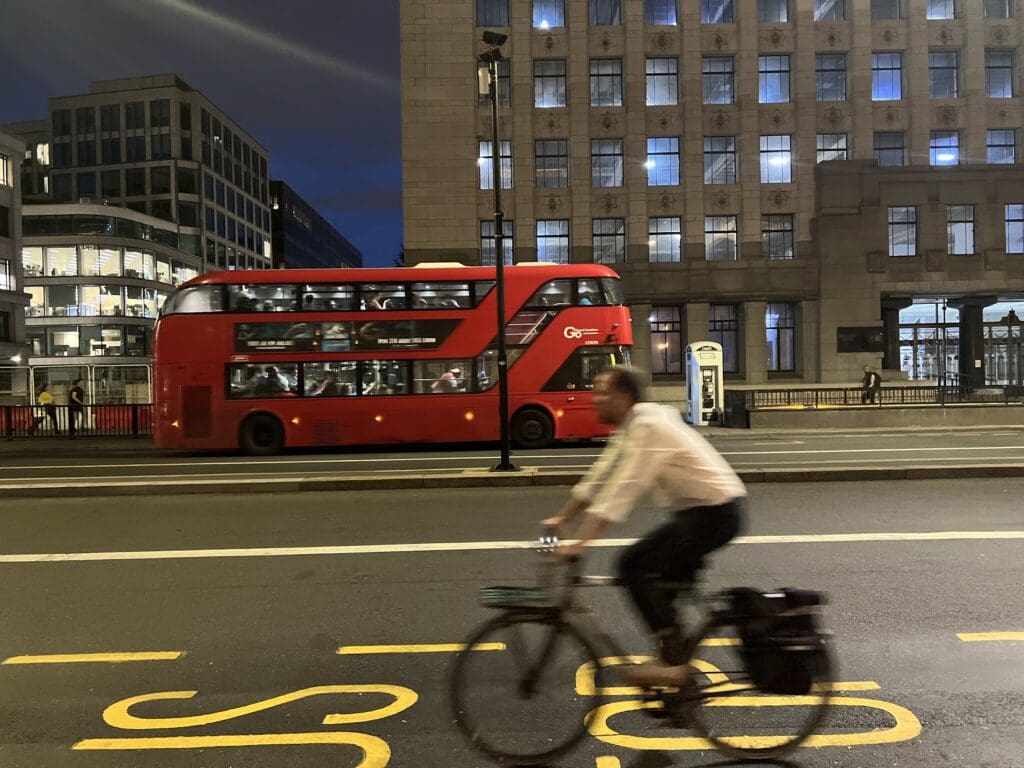 Double Deckers Bus London and Londoners