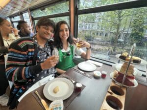 High Tea London Double Decker Bus