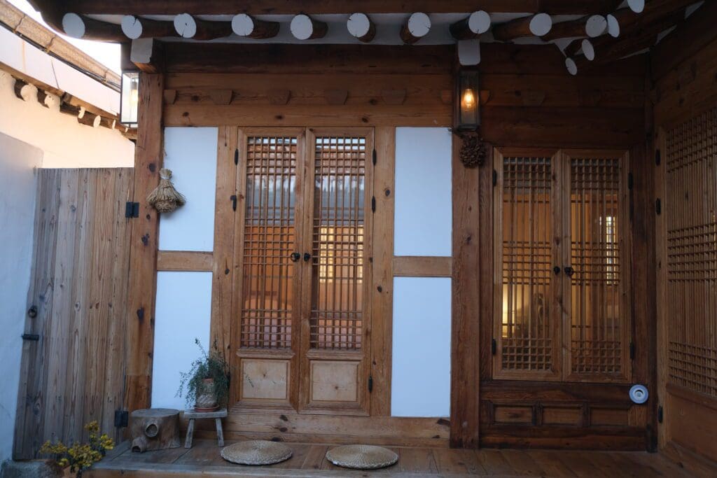 Hanok Korean Traditional House Bukchon Village Seoul South Korea