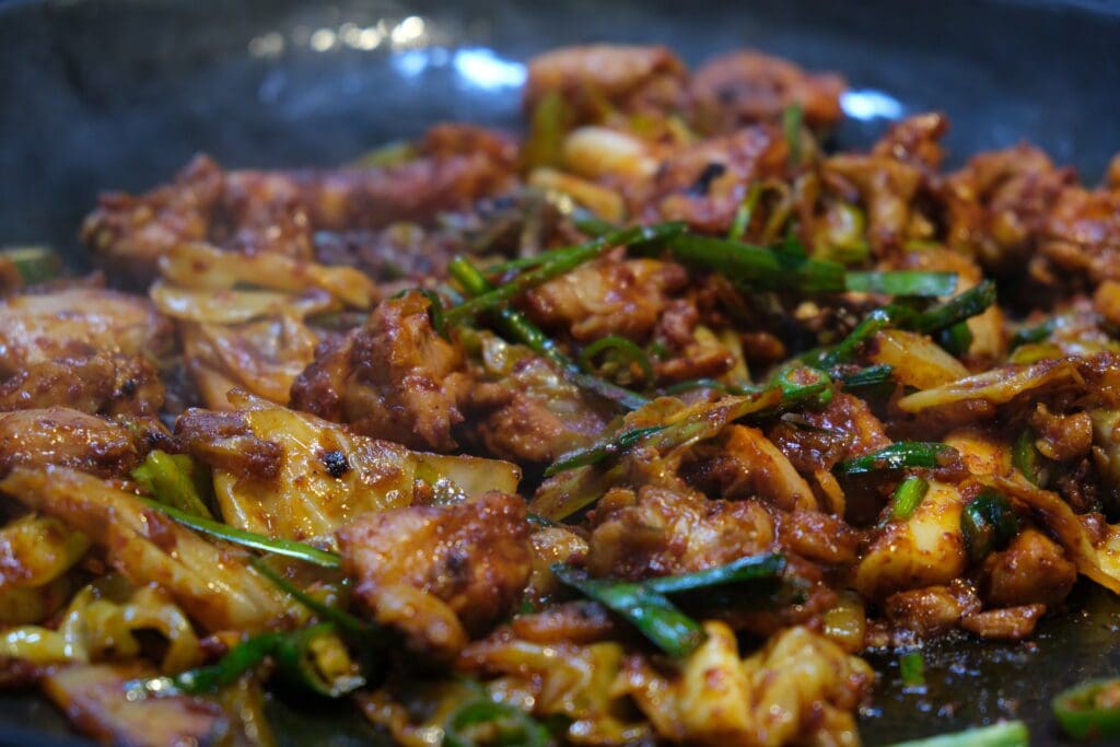 Korean chicken dish