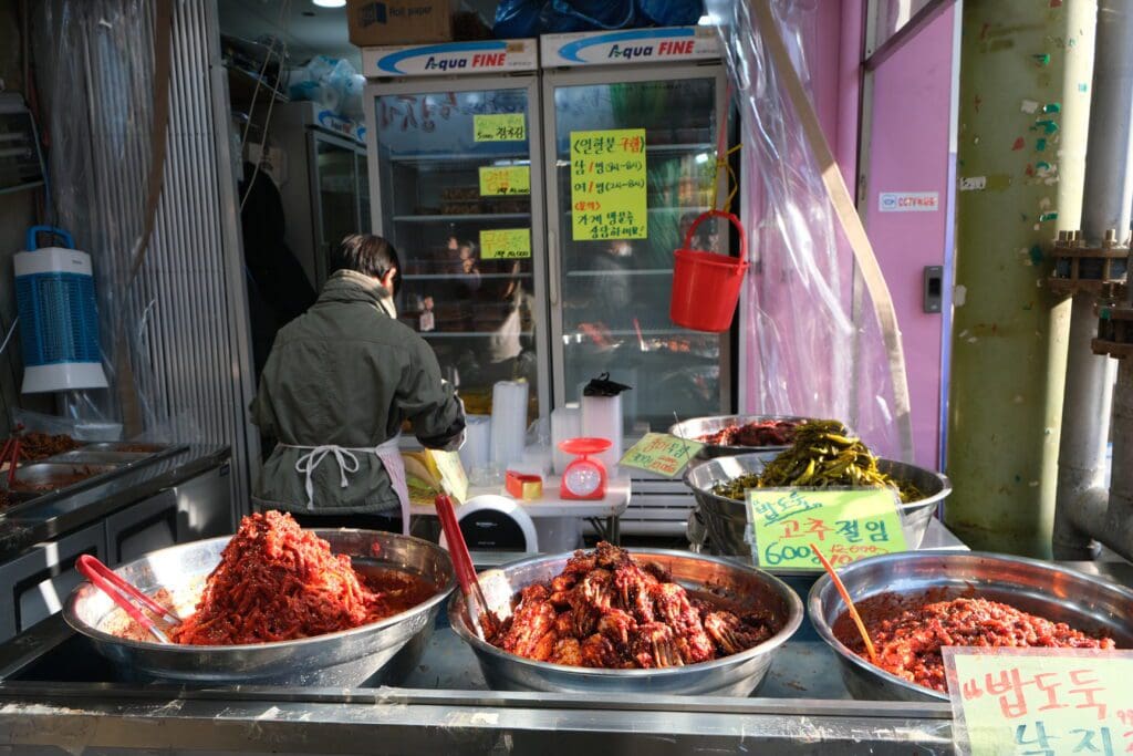 Mangwon Market Seoul South Korea