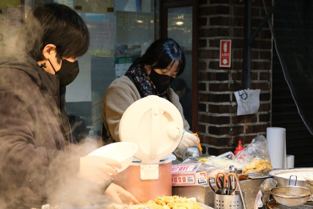 Mangwon Market Seoul South Korea