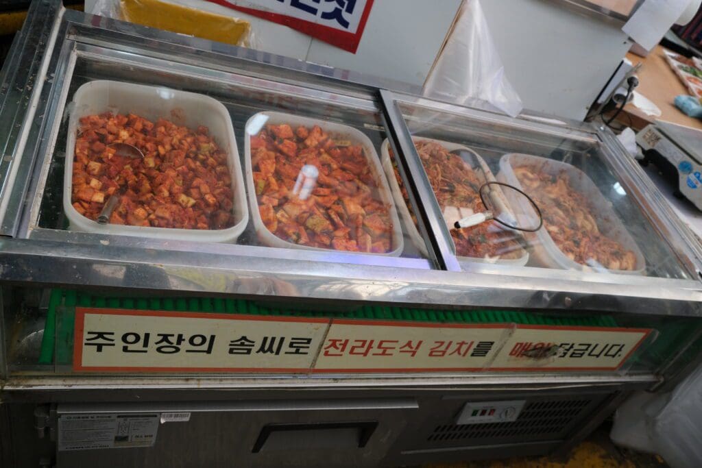 Mangwon Market Seoul South Korea