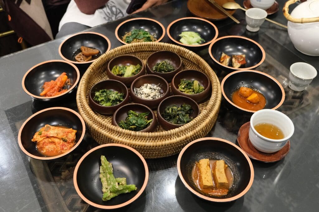 Korean Temple Cuisine Sanchon Insadong Seoul