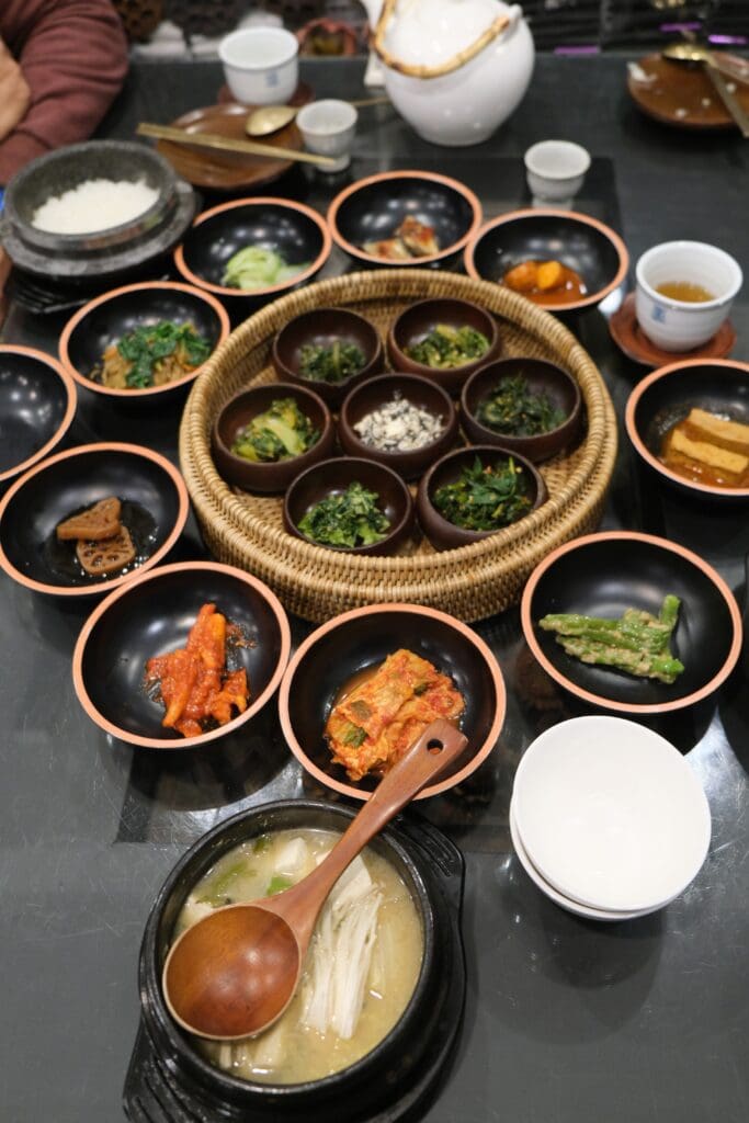 Korean Temple Cuisine Sanchon Insadong Seoul