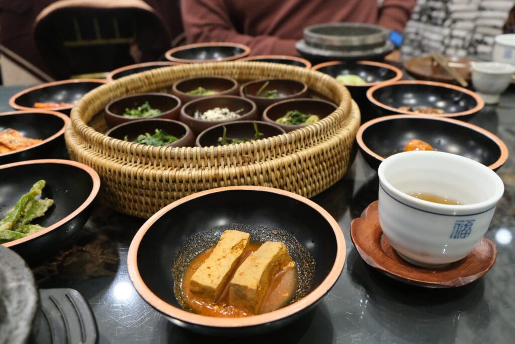 Korean Temple Cuisine Sanchon Insadong Seoul