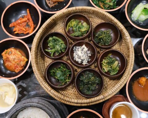 Korean Temple Cuisine Sanchon Insadong Seoul