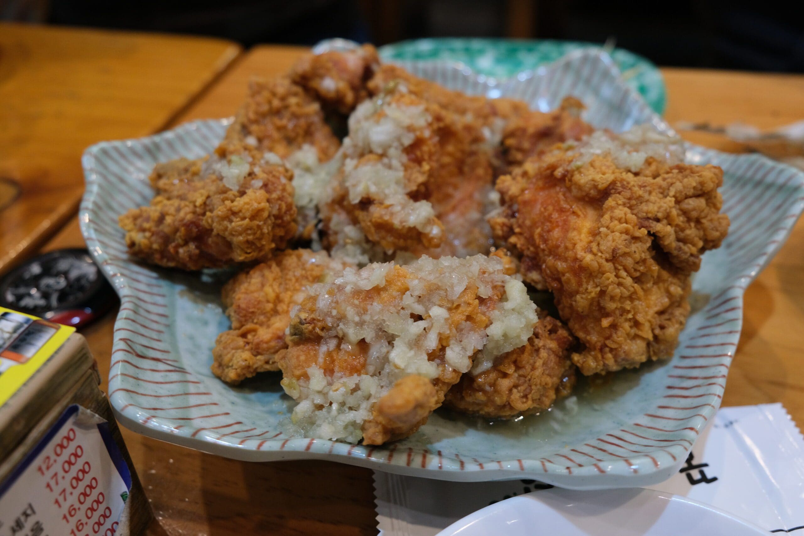 Korean fried chicken