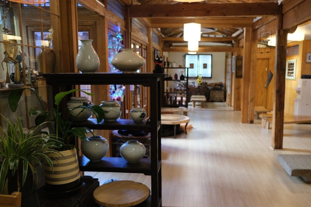 Korean Traditional Teahouse Insadong Seoul South Korea