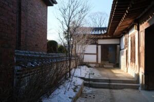 Hanok Korean Traditional House Bukchon Village Seoul South Korea