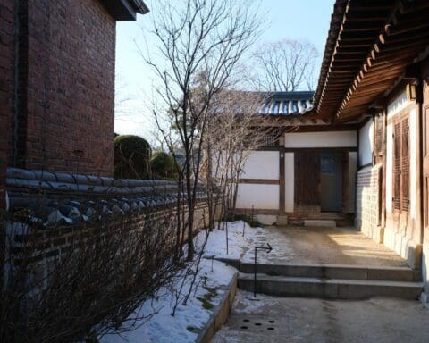 Hanok Korean Traditional House Bukchon Village Seoul South Korea